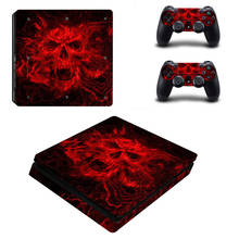 Skull Style PS4 Pro Skin Sticker for Sony Playstation 4 Pro Console & 2 Controllers Decal Vinyl Protective Skins Style 1 2024 - buy cheap