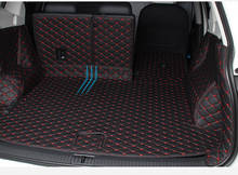 Alfombrilla de cuero para maletero de coche, forro de carga para volkswagen tiguan 2016 2017 2018 2019 2nd vw 2024 - compra barato