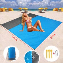 Zipsoft-alfombra de Picnic para playa, manta de poliéster impermeable para acampar al aire libre, vacaciones en la playa, viaje ligero y fácil de llevar, 2021 2024 - compra barato