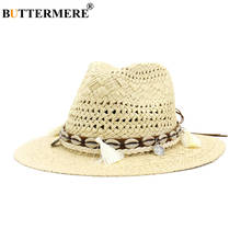 Buttermere chapéus femininos de verão, chapéu de sol panamá, tricô à mão, chapéu de palha, praia, sombrero, chapéu de verão feminino e masculino 2024 - compre barato