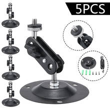 5Pcs 360 Degree Rotary CCTV Surveillance Camera Stand Indoor Outdoor Ceiling Wall Mount Bracket Installation Monitor Holder 2024 - buy cheap