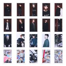 Novos cartões k-pop lomo de papel auto-fabricado, cartões de foto para fãs, coleção de presentes 2024 - compre barato