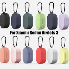 Silicone Case For Xiaomi Redmi AirDots 3 Case Wireless Bluetooth for Redmi Airdot 3 Case Cover Earphone Case For Airdots3 Fundas 2024 - buy cheap