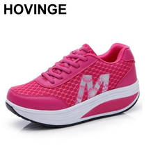 HOVINGE  Hot Sale Women Shoes Casual Wedge Shoes Woman Platform Women Shoes Fitness Zapatos Mujer 2024 - buy cheap