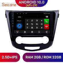 Seicane-Radio con GPS para coche, 10,0 reproductor Multimedia con Android, HD, 1024x600, 10,1 pulgadas, Navi, cámara de respaldo, DAB +, para Nissan Qashqai 2024 - compra barato