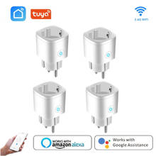 WIFI Smart Plug 16A EU WiFi Socket With Timing APP Control,Compatible Alexa Google Home Mini IFTTT Voice Intelligent Control 2024 - buy cheap
