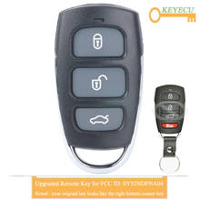 KEYECU Upgraded Remote Control Car Key for Hyundai Azera 2006-2011, Veracruz 2007-2012, Fob 4 Buttons - SY52NDFNA04, 95430-3L022 2024 - buy cheap