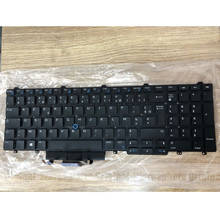 New Original French Backlit Keyboard For Dell Latitude E5550 E5570 5580 WCKVN 0WCKVN 9Z.NB8LN.20F PK1313M4B13 Keyboard Black 2024 - buy cheap