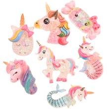 350PCS  Boutique Unicorn Hair Accessories for Making  Hair Bows Supplies DIY Headwrap Center Crafts No Clip Fashion Accessory 2024 - buy cheap