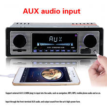 Автомобильный Bluetooth Радио Mp3Player стерео Usb Aux классический автомобильный стерео аудио 2024 - купить недорого