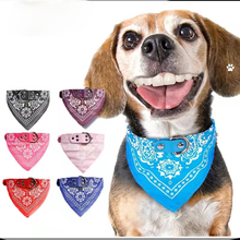 SUPREPET-Collar ajustable para perros pequeños, toalla para perritos, gatos, exteriores, estampado, diseño de bufanda 2024 - compra barato