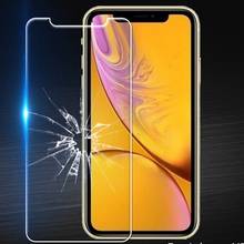Película de vidro temperado para iPhone, película protetora completa para tela de iPhone 5 5S SE 6 6s 7 8 X XS Max XR 11 Pro 2024 - compre barato