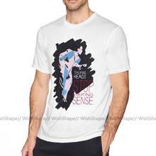 Falando cabeças t camisa parar de fazer sentido camiseta masculina streetwear camiseta de manga curta algodão impresso plus size bonito tshirt