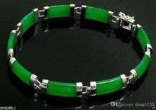 Pulseira jadeite verde e natural, bracelete de jade com sucesso de vendas na china, 2016 2024 - compre barato
