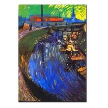 Mintura Hand Painted Vincent Van Gogh Reproduction Oil Painting Women Washing Frameless Paintings Art Canvas For Home Decoration 2024 - buy cheap