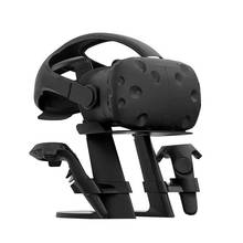 Soporte de VR para auriculares, soporte de exhibición para gafas VR, estación de escritorio para Oculus Rift S/Oculus Quest/Quest 2, controlador de prensa para auriculares 2024 - compra barato
