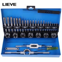 32PCS/SET Metric Taps And Dies Set Thread Cutting Tool Adjustable Taps Dies Wrench Car Repair Hand Tool 2024 - buy cheap