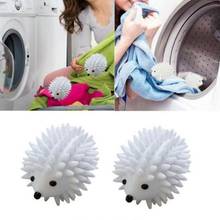 Cute Hedgehog Hair Removal Laundry Ball Skirt Sweater Washing Ball Dryer Keep Laundry Soft Fresh Washing Machine Drying Balls 2024 - buy cheap