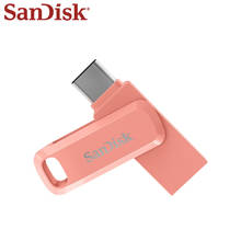 Sandisk ultra drive go original, 64gb, 128gb, 256gb, dual otg, usb 3.1, memória flash, tipo a, para pc/telefone 2024 - compre barato