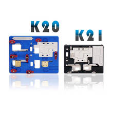 Mj k20 k21 suporte placa-mãe para telefone, x xs xsmax pcb, gabarito com estêncil para micro solda, ferramentas de fixação de reparo 2024 - compre barato