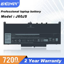 SKOWER Аккумулятор для ноутбука Dell Latitude E7270 E7470 ноутбук J60J5 NJJ2H MC34Y 242WD батареи бесплатные инструменты 7,6 V 55WH 2024 - купить недорого