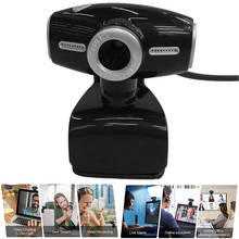 Новая веб-камера 800x600 USB 2,0 с зажимом и микрофоном для компьютера, компьютера, ноутбука, настольного компьютера, встроенный цифровой микрофон 2024 - купить недорого