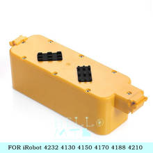 14.4V 4500mah NI-MH For iRobot Roomba 400 replacement vacuum battery pack for iRobot 4232 4130 4150 4170 4188 4210 2024 - buy cheap