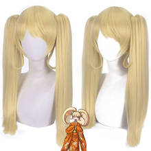 Saionji hiyoko peruca danganronpa cosplay sintético resistente ao calor das mulheres cabelo loiro hiyoko saionji 2024 - compre barato