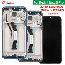 PANTALLA TÁCTIL PARA xiaomi Redmi Note 8 Pro, repuesto de pantalla LCD, nuevo digitalizador, Global 2024 - compra barato