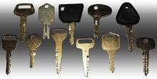 for Forklift Heavy Equipment / Construction Ignition Key Set (11 Keys) 2024 - buy cheap