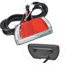 12-48V 0.6W Electric Bike Tail Light Waterproof Electric Scooter E-bike LED Turn Light Safety Rear Lamp Electric Bicycle Parts 2024 - buy cheap