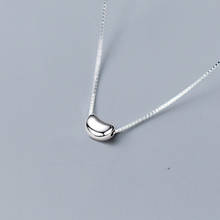 LISM  Silver Color Necklace For Women Big Peas Elegant Wedding Long Pendant Sweater Chain Clavicle Chain 2024 - buy cheap