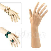 Дизайн ногтей поддельные модели часы кольцо браслет перчатки стенд дисплей манекен руки 2024 - купить недорого