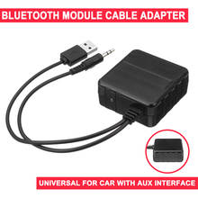 Car bluetooth Module AUX Input Audio Cable Adapter Universal USB 3.5mm AUX Music Player Adapter 2024 - buy cheap