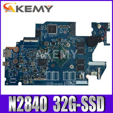 For Lenovo S21E S21E-20 AIZ30 LA-C251P Laptop Motherboard Tablet Motherboard CPU N2840 2G SSD 32G 100% Test OK 2024 - buy cheap