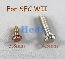 300pcs 3.8mm 4.5mm Security Screws For Nintendo SNES NGC N64 NES N64 GB SFC WII Cartridges Torx Screw 2024 - buy cheap