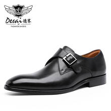 Desai Fashion Male Men Genuine Formal Leather Shoes Plus Size 2019 Wholesale Formal Dress Wedding Classic Causal For Men's 2024 - buy cheap