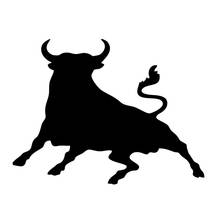 Wall Street bull good fortune car sticker car motorcycle exterior accessories vinyl decal waterproof cover scratches PVC 2024 - buy cheap