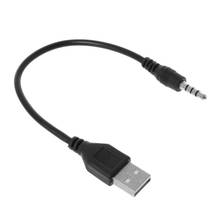 Adaptador de Cable USB 2,0 a 3,5 MM para Mini altavoz, conector auxiliar de Audio macho a macho, convertidor de Cable de datos 2024 - compra barato