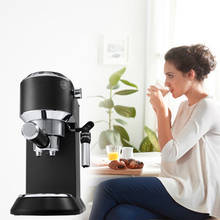 Ec685 italiana, máquina de café semiautomática e1350w, pequena, de aço inoxidável, alimentada por alimentos caseiros 2024 - compre barato