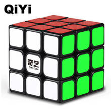 Qiyi cubo mágico 2x2x2 3x3x3 4x4x4 cubo magico profissional adesivos & cor sólida brilhante quebra-cabeça velocidade cubo brinquedos para crianças 2024 - compre barato