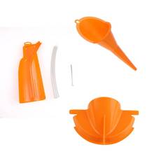 Orange Plastic Car Motorcycle Primary Case Oil Fill Funnel Tool For Harley Sportster 883 1200 XL XR Softail Dyna Touring Trike 2024 - buy cheap