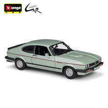 Bburago 1:24 Model Car Simulation Alloy Racing Metal Toy Car Children Toy Gift Collection Ford Capri 1982 2024 - buy cheap