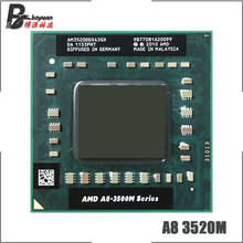 Процессор AMD с четырехъядерным процессором, процессором AM3520DDX43GX Socket FS1, процессор с четырехъядерным процессором и процессором AM3520DDX43GX, A8, 3520 м, ГГц 2024 - купить недорого