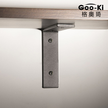 Goo-ki-Soporte Triangular de acero al carbono para pared, estante de pared, placa de hierro Triangular Rectangular en forma de L, 2 unidades 2024 - compra barato