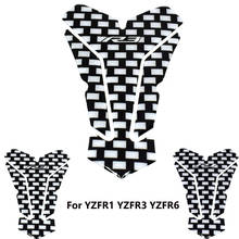 For Yamaha YZF-R6 YZF-R1 YZF-R3 3D Resin Tank Pad Protector for Motorcycle Sticker 2024 - buy cheap