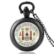 Freemason olho de providence design relógio de bolso de quartzo do vintage pingente relógio de pulso das mulheres dos homens colar de alta qualidade melhores presentes 2024 - compre barato