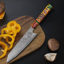 New Damascus Chef Knife Stainless Steel kitchen Knife Japanese Santoku  Knives Sharp Cleaver Slicing Steak  knife Cooking Tool 2024 - купить недорого