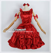Darwin's Game Karino Shuka Red Lolita Dress Cosplay Costume Halloween Party Suit For Women Outfit New 2020 2024 - buy cheap