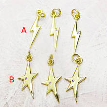 20 Pcs Tiny &Star Flash Pendant  jewelry Necklace  Flash charms pendant fashion jewelry women accessories pendants 7310 2024 - buy cheap